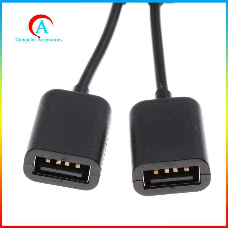 Đầu Chuyển Đổi 2 Trong 1 Từ Type C Sang Cổng Usb Kép Otg