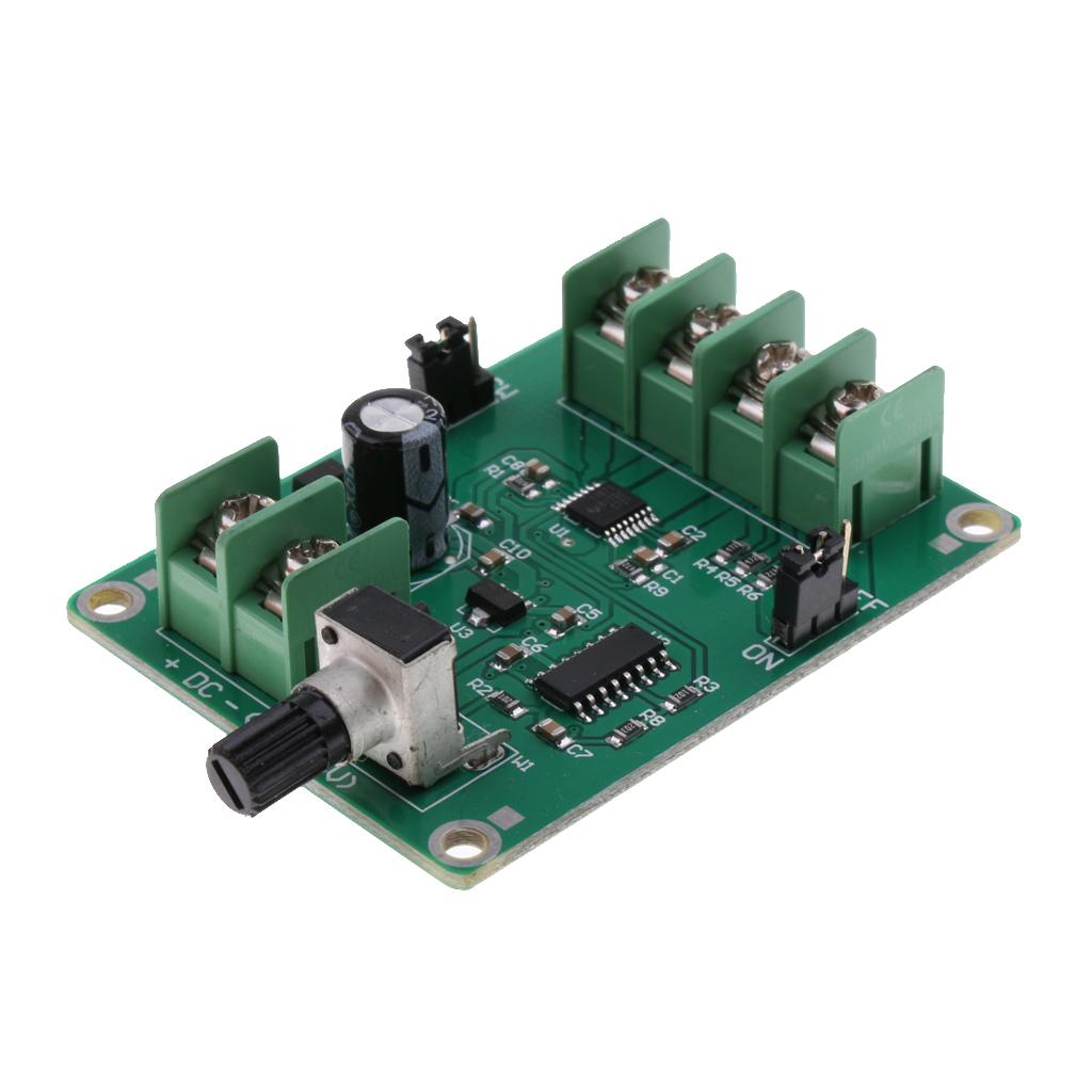 9-12V DC Brushless Motor Driver Board Drive 3/4 Wire Green