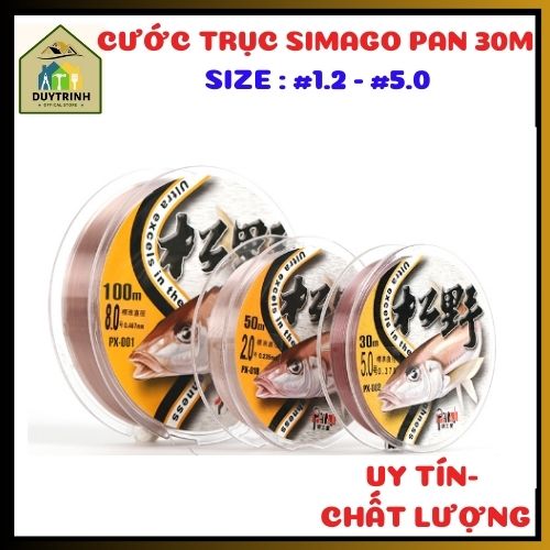 Cước trục simago Pan dài 30M [giá rẻ