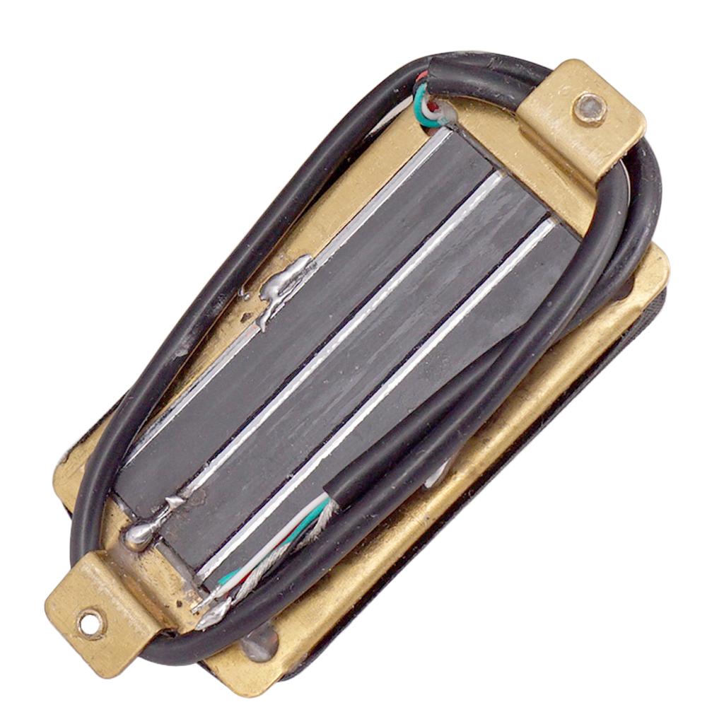 Baoblade Đen Đôi Dual Nóng Đường Sắt Humbucker W/4 Dây cho Đàn Guitar Điện