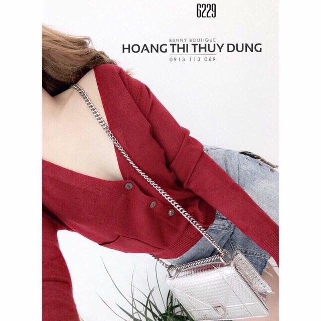 Áo Cadigan 2 Túi Vuông Hàng Quảng Châu_Xưởng May Quang Anh