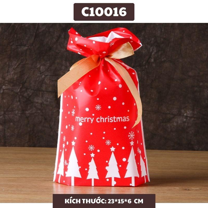 Túi Đựng Bánh Quy Snack Bánh Dứa Cho Giáng Sinh Noel 2022