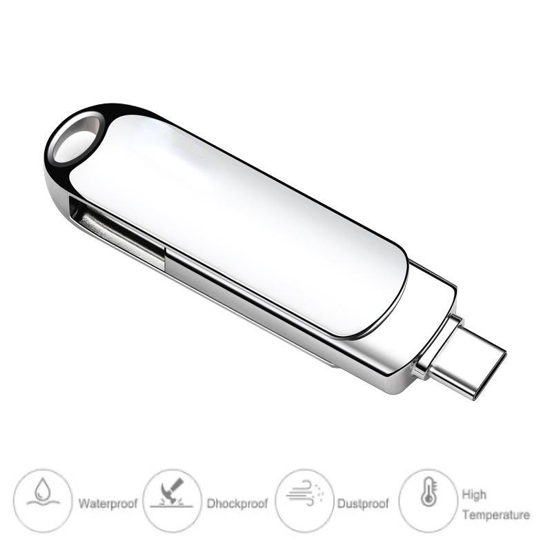 Usb Tốc Độ Cao 2 Trong 1 Với Cổng Usb 3.0 Và Type C Otg 512GB