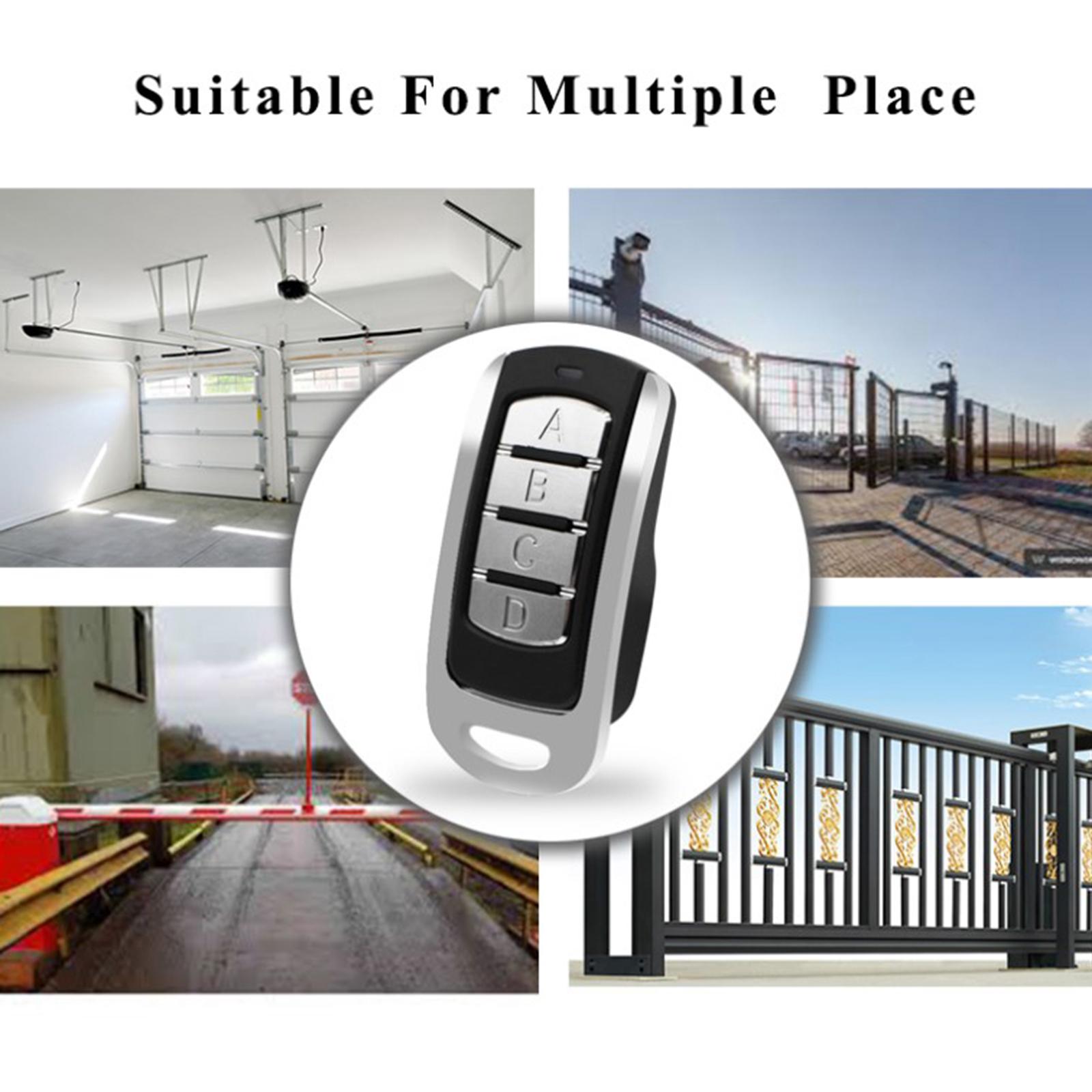 Universal Garage Door Remote Control, Replacement for Liftmaster Chamberlain 287MHz,300MHz ,310MHz ,, 315.5MHz ,330MHz Button