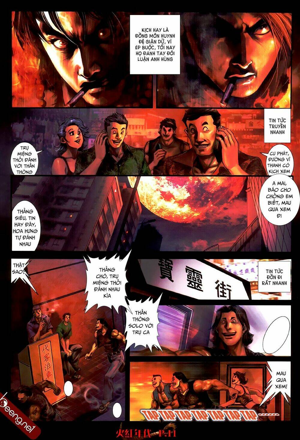 hỏa hồng niên đại hắc cốt đường chapter 491 10