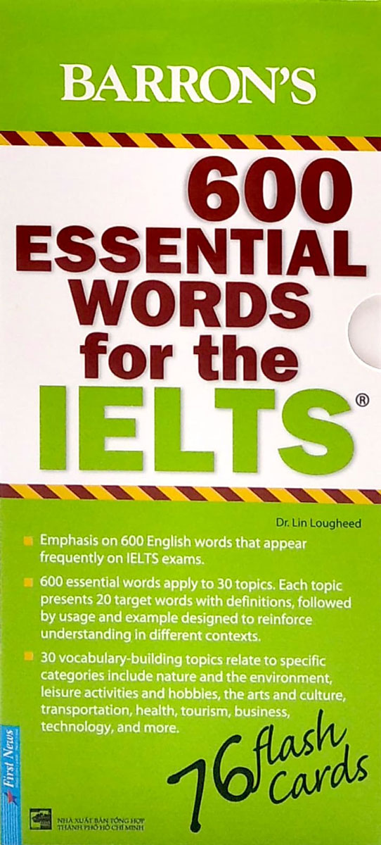 Hộp Flash Cards - 600 Essential Words For The IELTS _FN