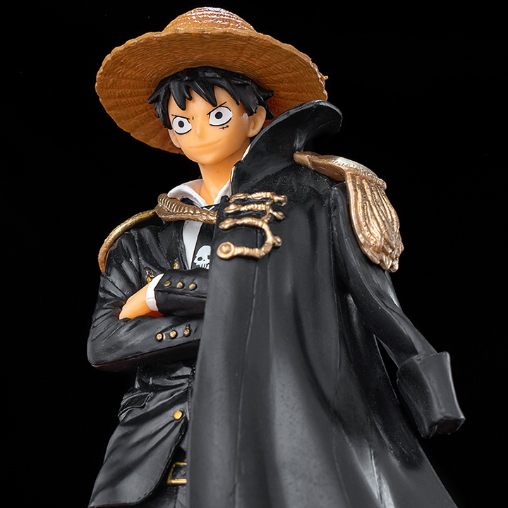 Mô Hình One Piece Luffy Áo Choàng. Đồ Chơi Mô Hình Anime. Sản phẩm đồ chơi cao cấp bày Taplo ô tô, tủ sách. Decor trang trí phòng khách, bàn làm việc…Làm quà tặng cho trẻ em cũng cực kỳ dễ thương.