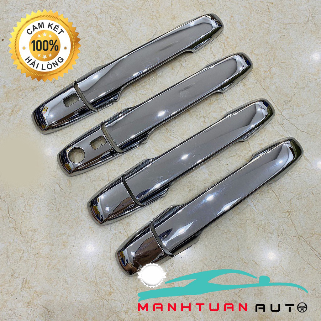 Ốp Tay nắm, Hõm Cửa Xe TOYOTA AVANZA 2022 2023 Mạ Crom cao cấp