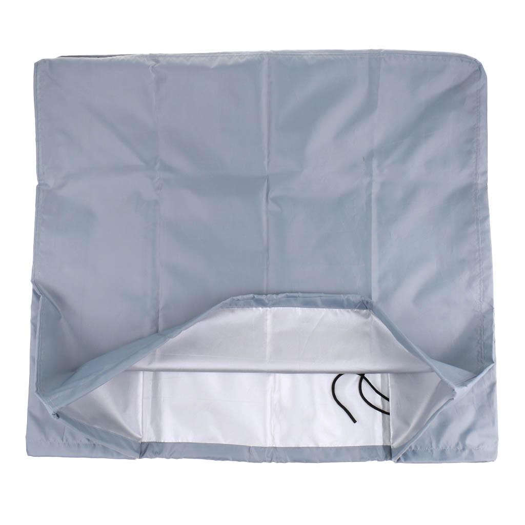 2xWaterproof High Performance Outboard Motor Boat Motor Protection Cover 90x60x80cm