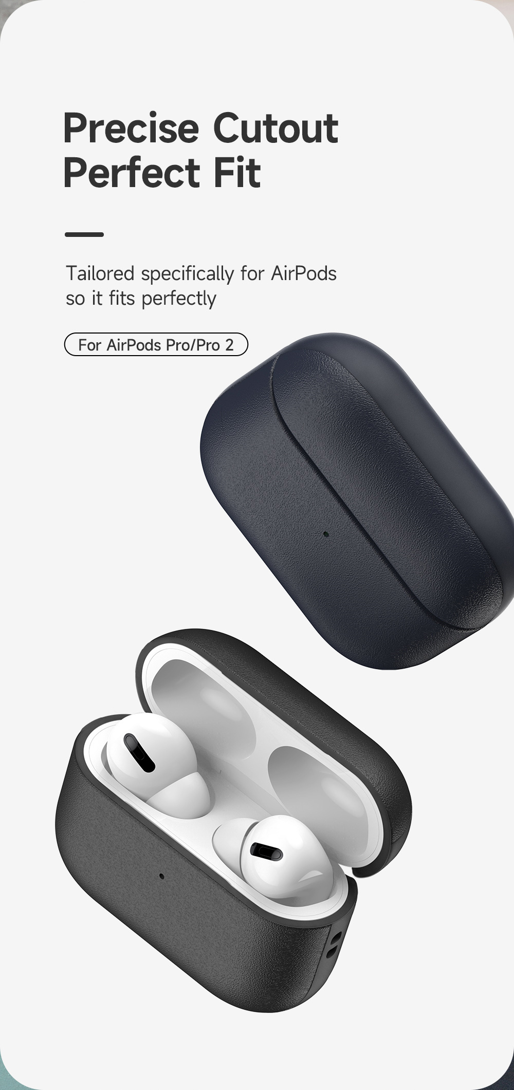 Case Ốp Bao Bảo Vệ Dành Cho Airpods Pro 2/ Airpods Pro, Dux Ducis Plen Series TPU Case - Hàng Chính Hãng