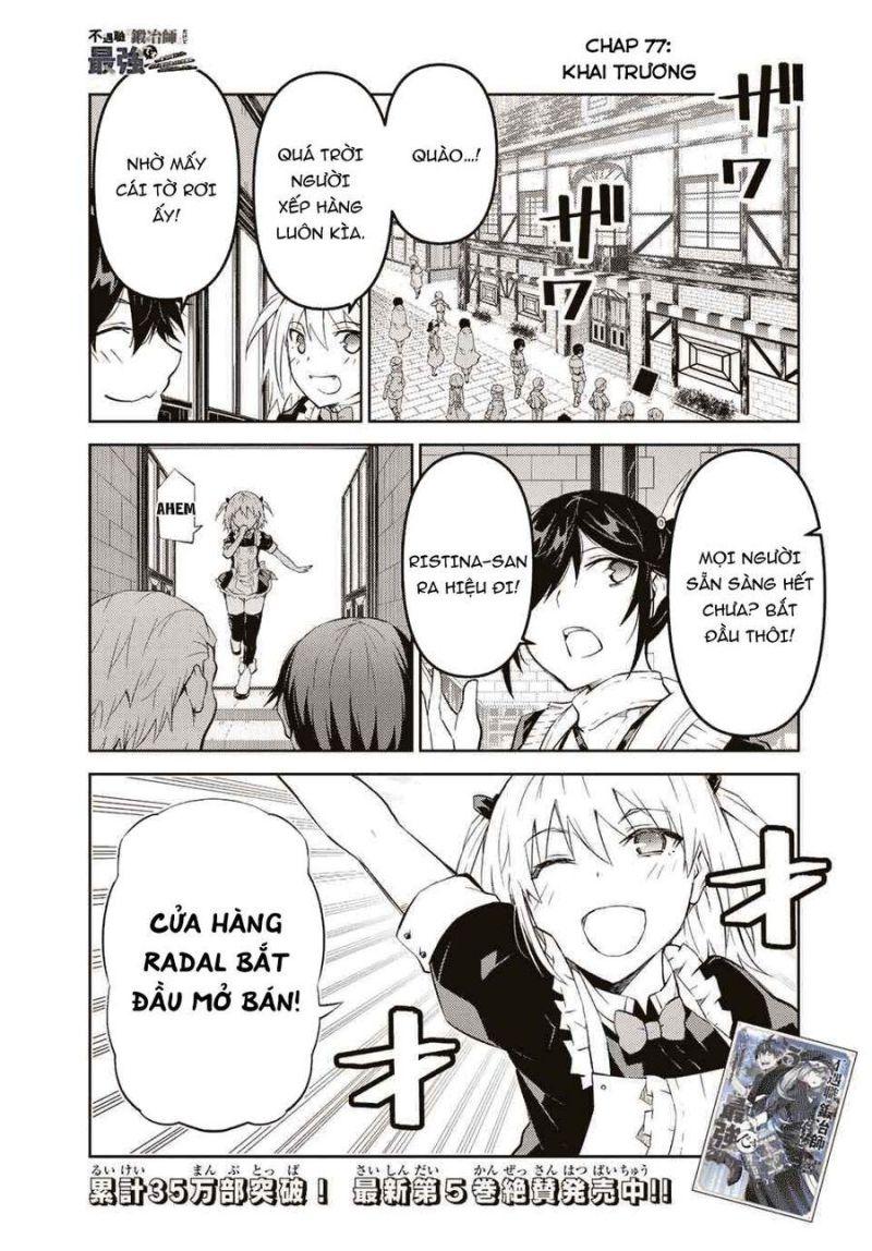 từ chức nghiệp yếu nhất trở thành "thợ rèn" mạnh nhất chapter 77 1