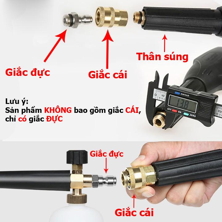 Bình Tạo Bọt Tuyết Rửa Xe 1L Chuyên Dụng