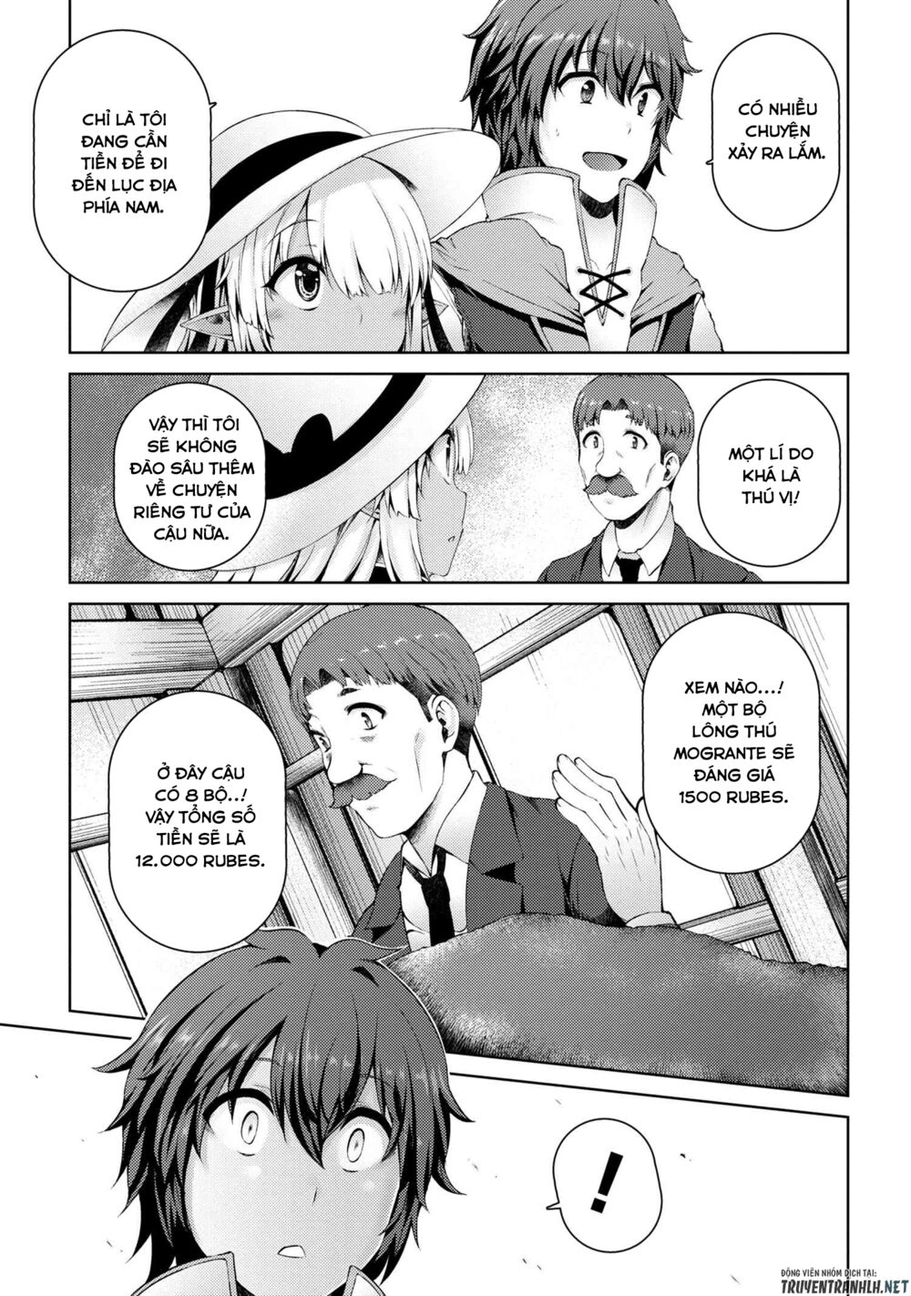 ngôi nhà của tôi đã bị đốt cháy, thế thì tại sao tôi không dùng hết số tiền còn lại để mua nô lệ dark elf? chapter 4 24
