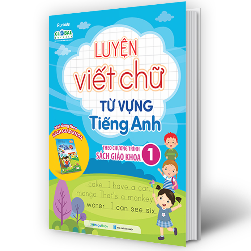 Luyện viết chữ từ vựng Tiếng Anh theo chương trình sách giáo khoa 1