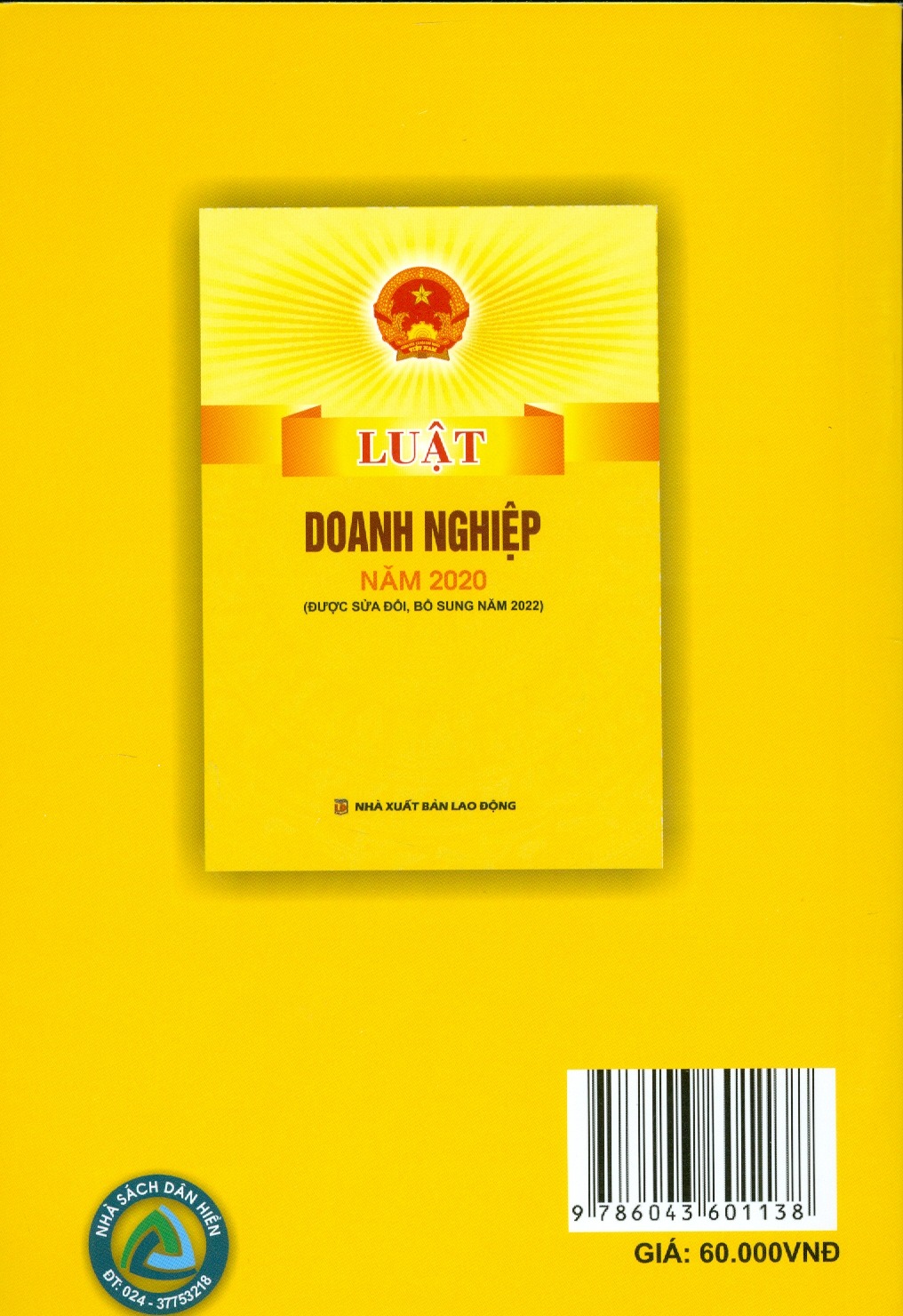 Luật Doanh Nghiệp (Hiện Hành)