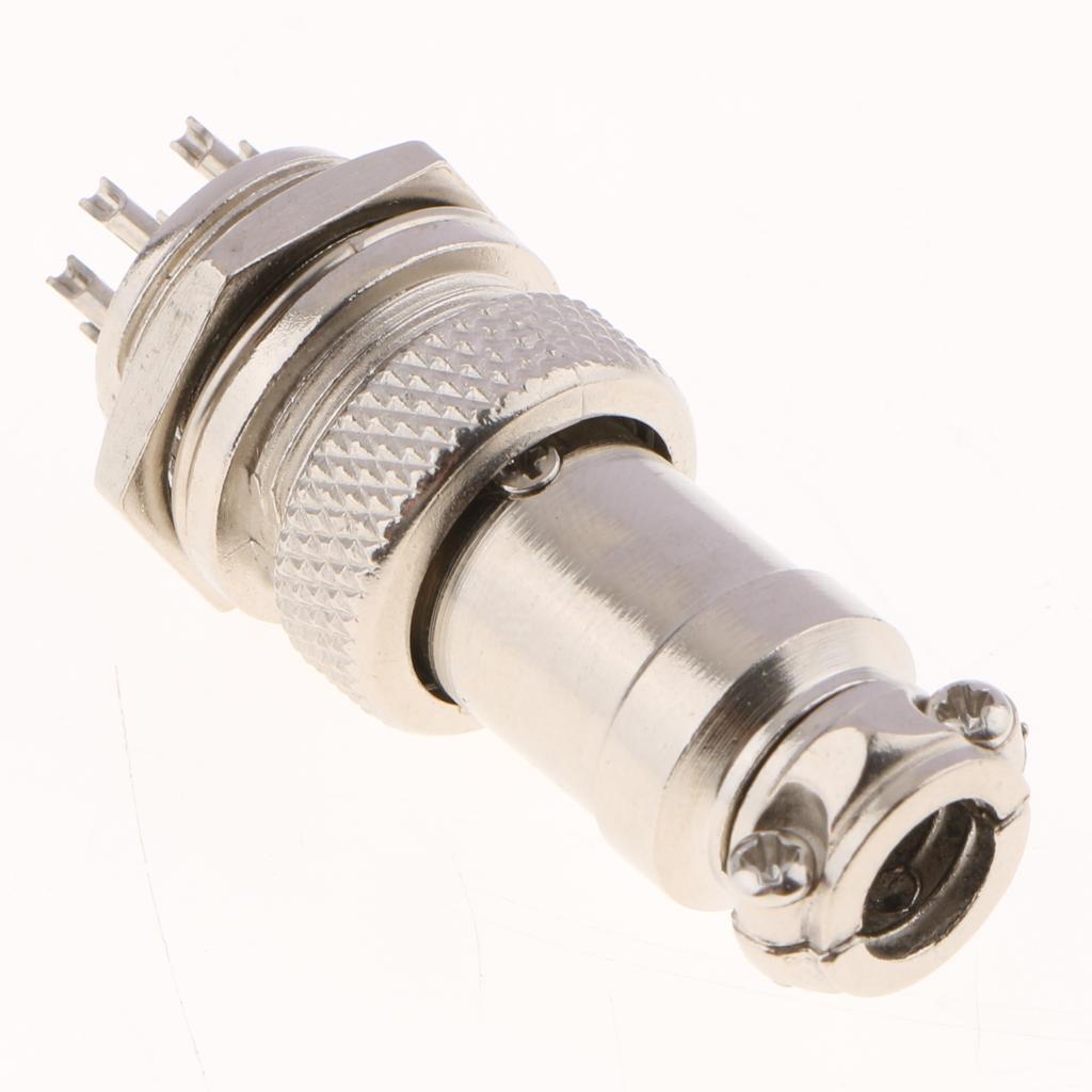 5pair GX16 Air Plug Aviation Plug And Socket Connectors Cable Plug Socket GX16-8 Pin