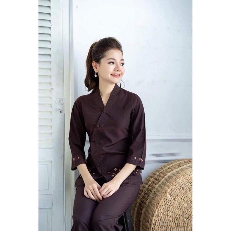 Đồ Lam Đi Chùa # Hoa Cỏ