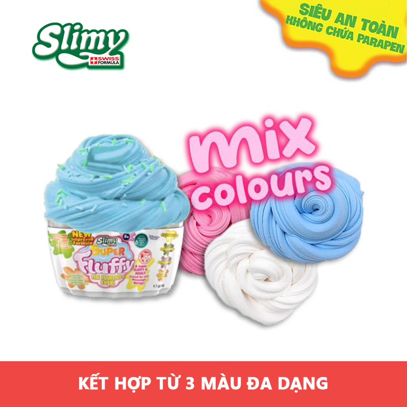 Đồ Chơi SLIMY Bánh Kem Ngọt Ngào Super Fluffy Hồng 33447/PINK