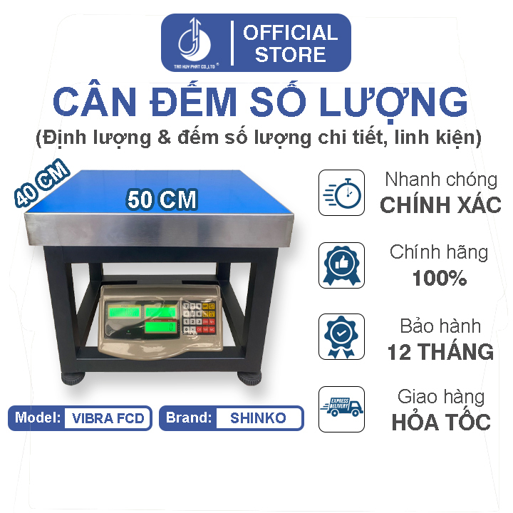 Cân Đếm Số Lượng Vibra FCD-40X50CM