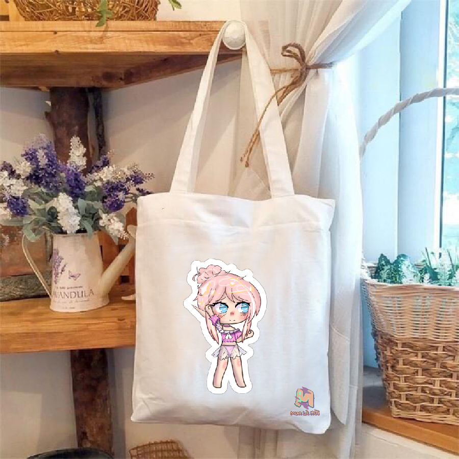 Túi Tote in hình chủ đề Gacha Life