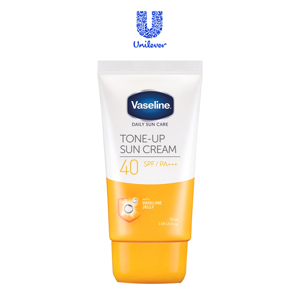 Kem chống nắng nâng tông da Vaseline Tone - Up Sun Cream SPF 40+ PA+++ 50ml