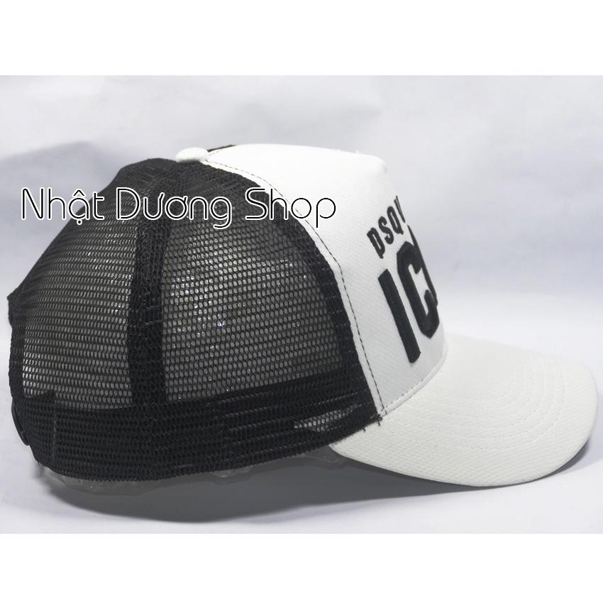 Nón kết lưới thêu chữ ICON cao cấp, khóa nhựa - Kiểu dáng thời trang trẻ trung, cá tính thích hợp cho mọi người
