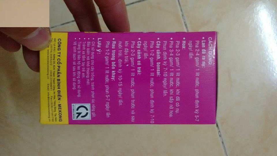 HỘP 3 LỌ PHÂN BÓN LÁ ĐẦU TRÂU 901 DƯỠNG HOA LÂU TÀN - CHUYÊN DÀNH CHO HOA LAN, CÂY KIỂNG -1 HỘP-