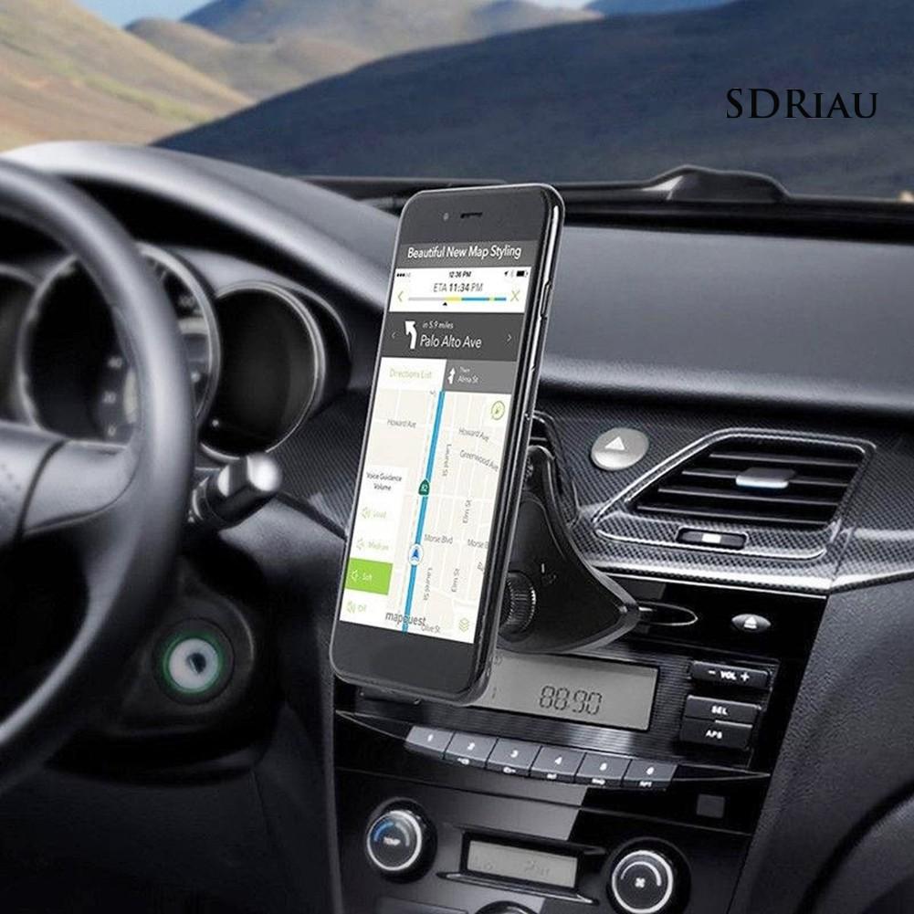 Giá Đỡ Điện Thoại Từ Tính Xoay 360 Độ Trên Xe Hơi