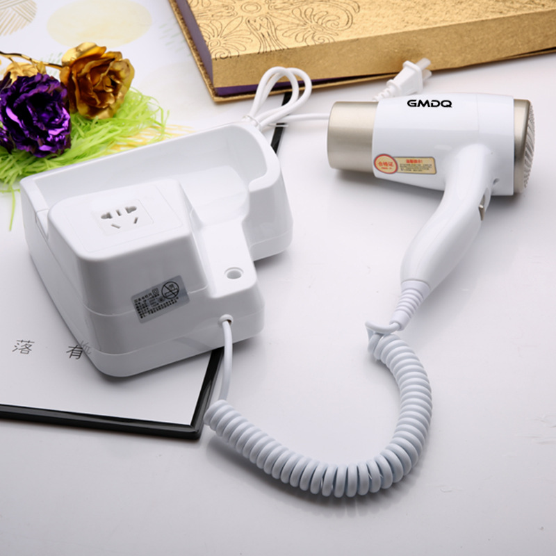 Máy Sấy Tóc Treo Tường Tích Hợp Ổ Điện GMDQ Chuyên Dụng Dùng Trong Nhà Tắm - Home and Garden