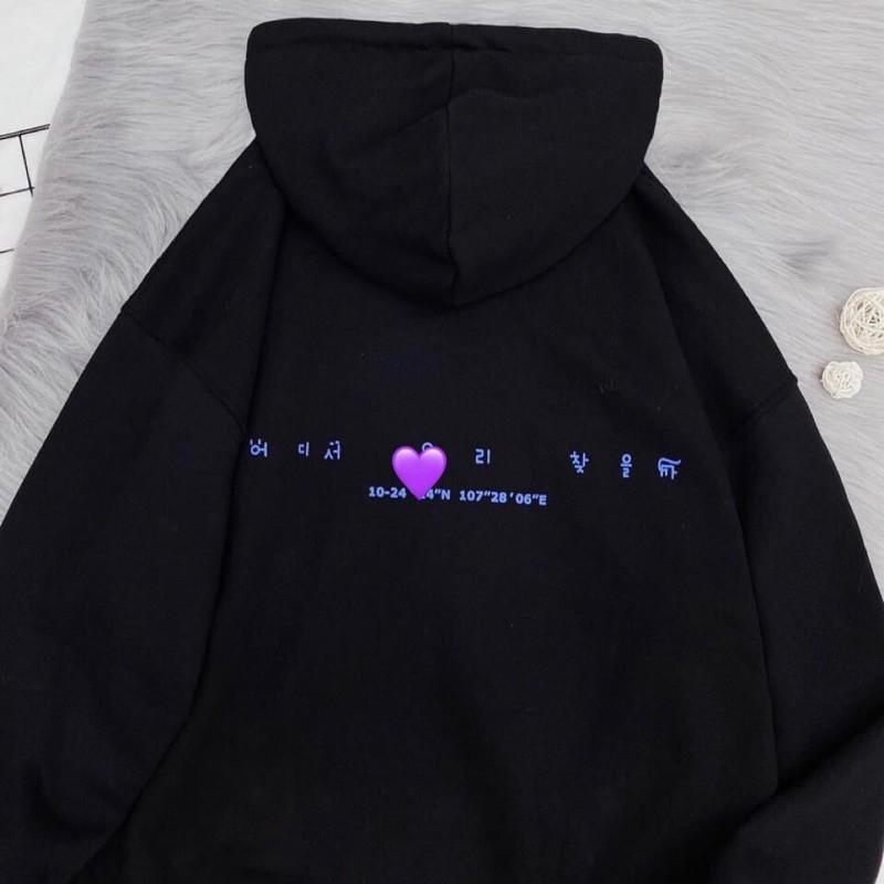 Áo Hoodie nỉ lót Bông Reg0d Form rộng Unisex ( ảnh thật