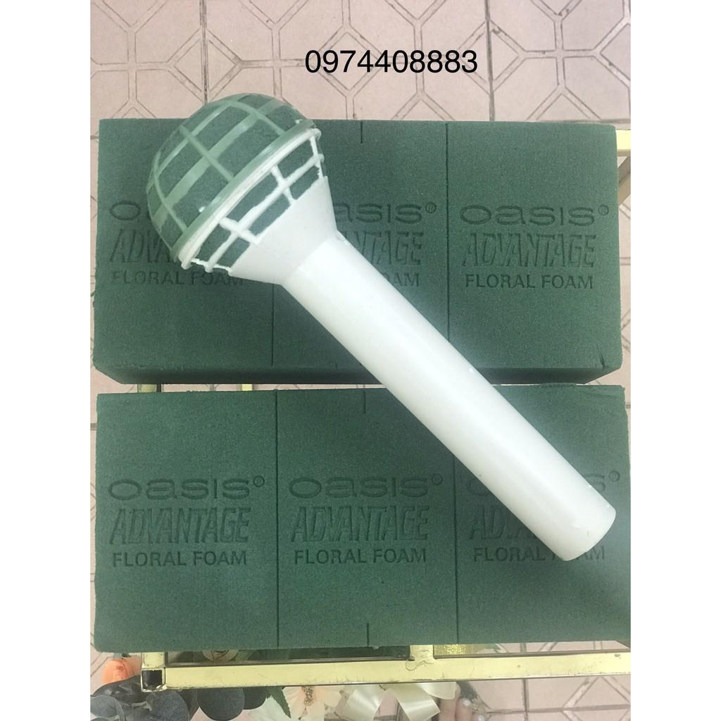 Mic Cắm Hoa Tay - Xốp Cắm Hoa Tay Loại 1 - Dài 16cm
