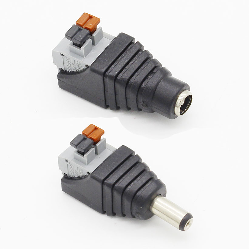 Bộ 5 jack cắm nguồn điện DC đuôi đực cái nối nhanh