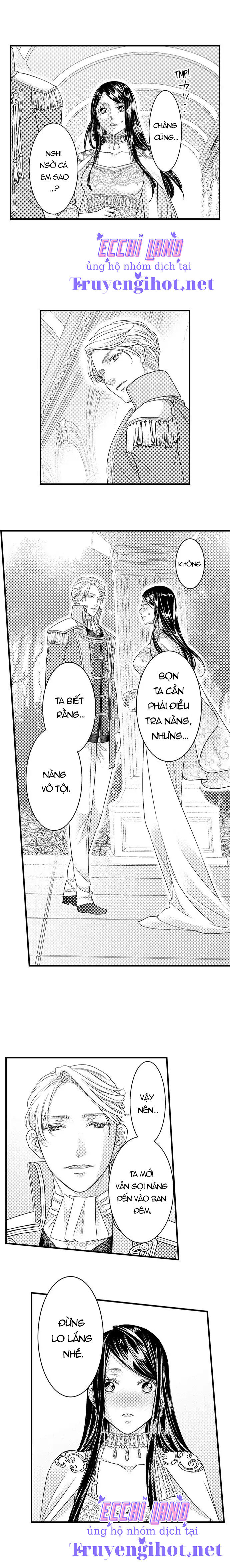 chuyển sinh vào thế giới khác ~ nếu muốn trở thành nữ hoàng hãy tìm cách để được hoàng đế sủng ái vào ban đêm chapter 57.1 7