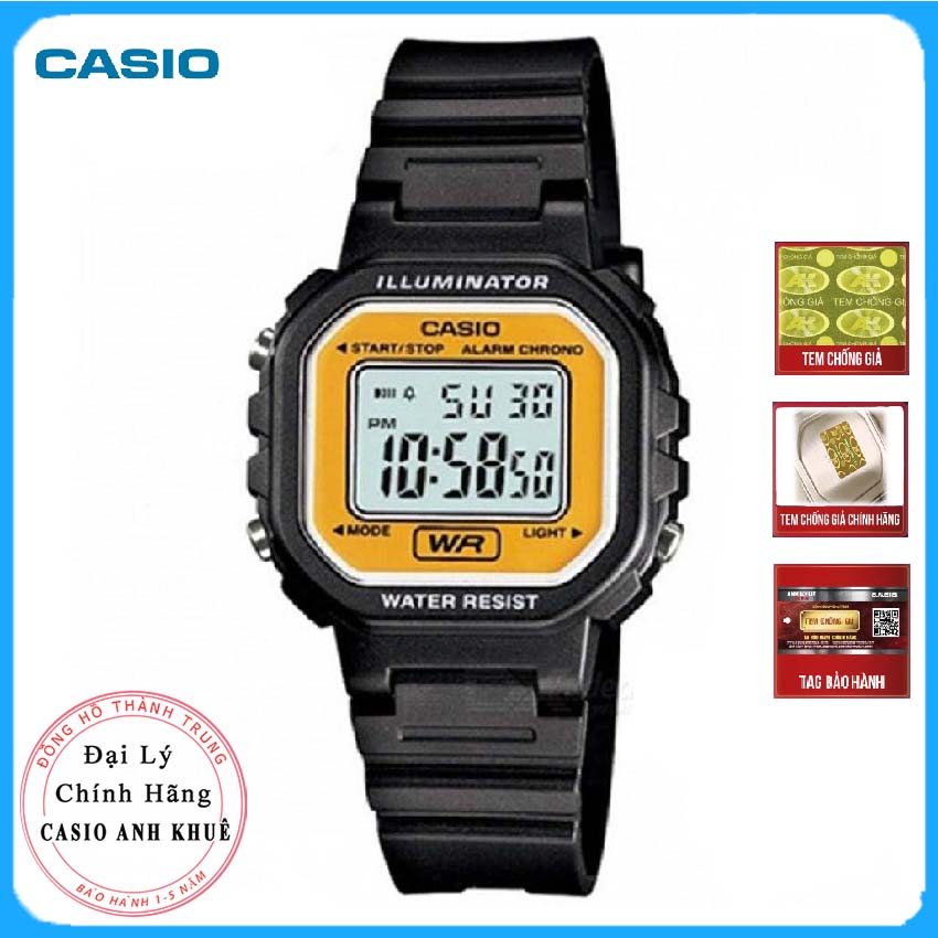 Đồng hồ Casio nữ dây nhựa LA-20WH-9ADF