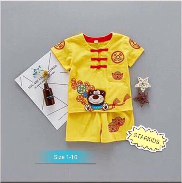 Bộ đồ set Gấu cho bé TH005