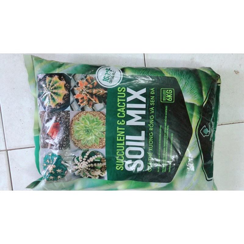 Đất Trồng SenĐá-Xương Rồng  6kg