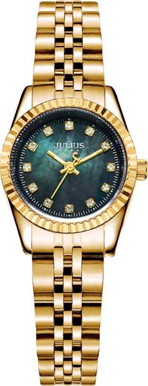 Đồng Hồ Nữ JA-1069LE Julius Hàn Quốc Dây Thép