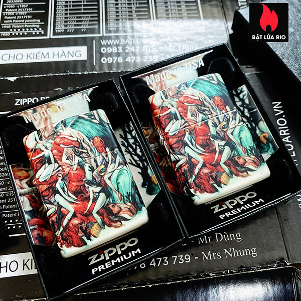 Bật Lửa Zippo 49392 – Zippo Marija Tiurina 540 Color