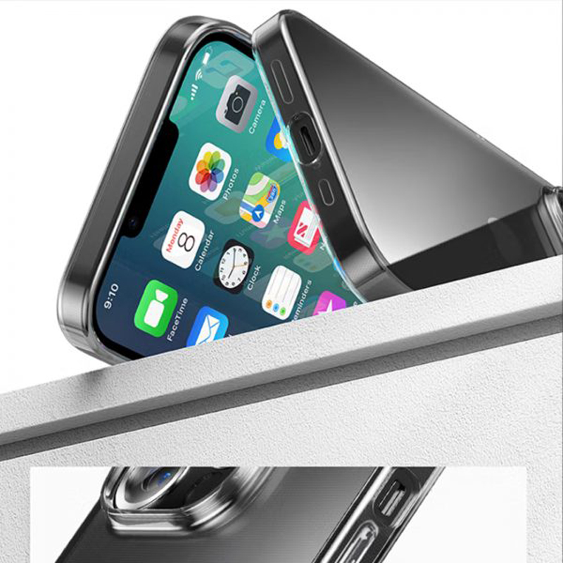Ốp iphone 14 plus Mipow Tempered Glass Transparent nguyên liệu Đức PS35-Hàng chính hãng
