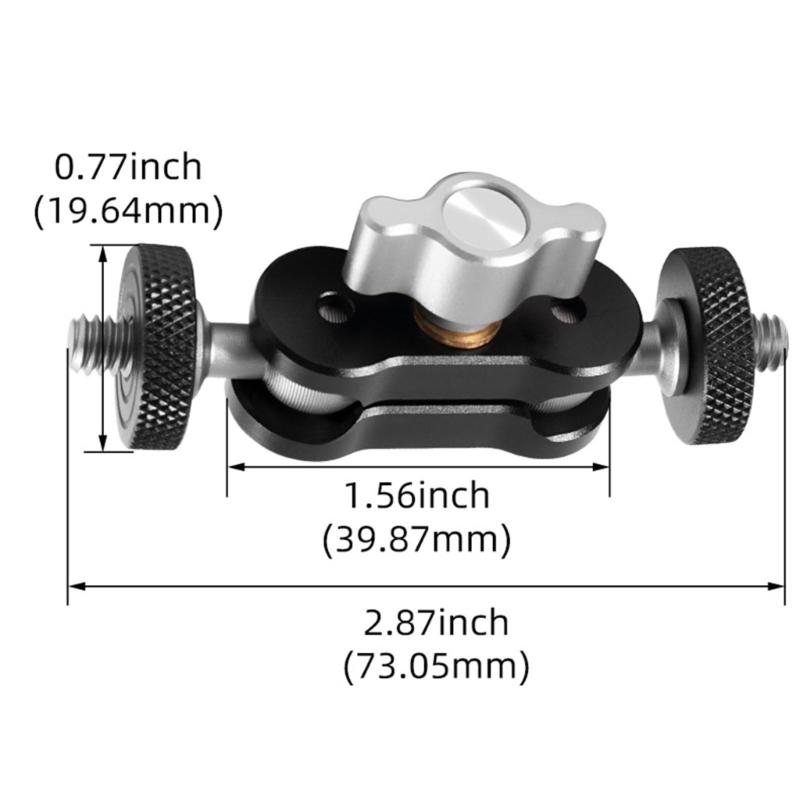 1/4 Giao diện Aluminum Alloy Stand Bộ chuyển đổi Magic ARM Giá gắn giá đỡ cho Camera Chụp ảnh Phụ kiện phòng thu