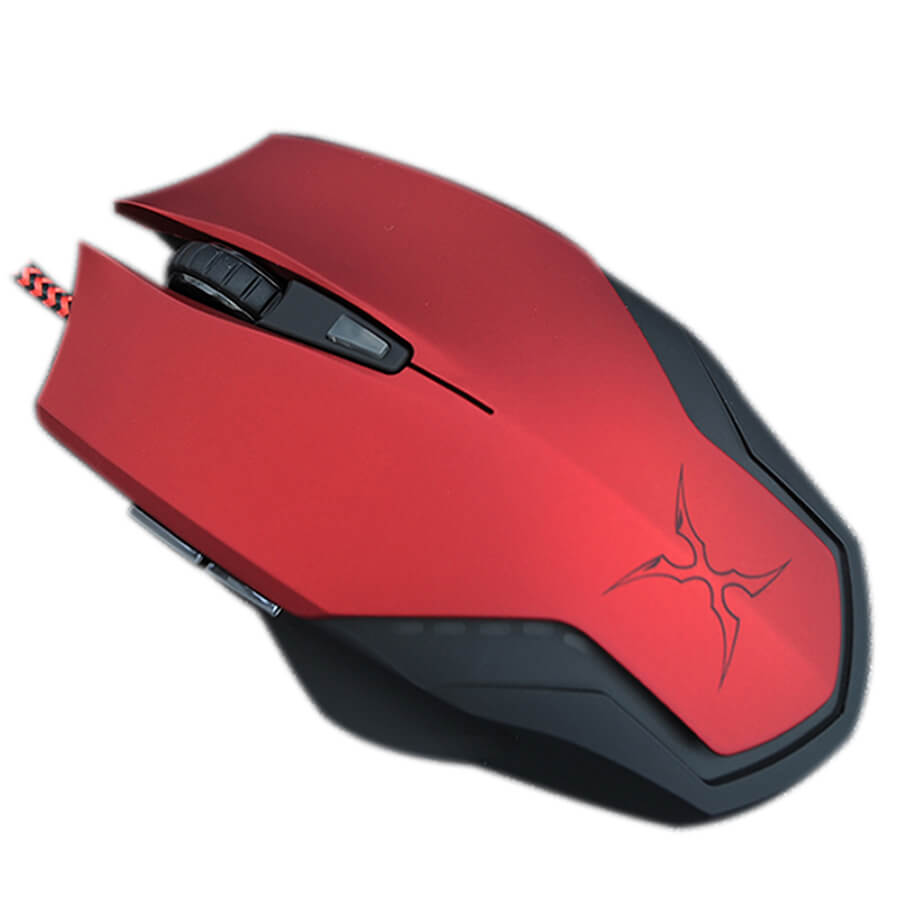 FoxXray Armor Red – Avago Optical Gaming Mouse _ HÀNG CHÍNH HÃNG