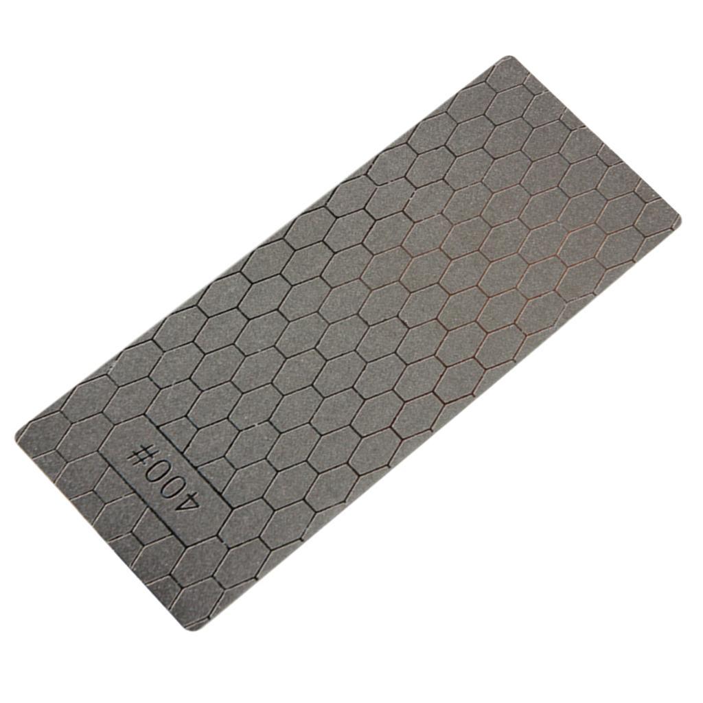 Single Sided Diamond Sharpener Stone Sharpening Whetstone Tool 400 Grits 2x