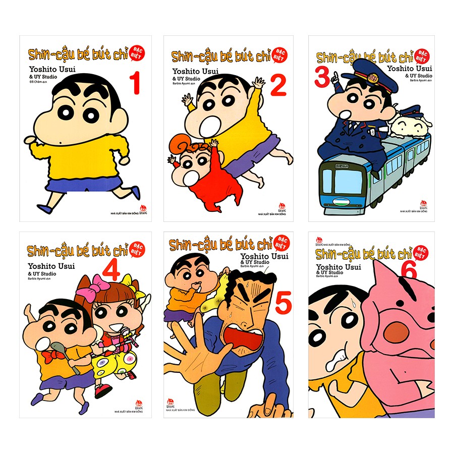Combo Shin Cậu Bé Bút Chì Bộ Đặc Biệt