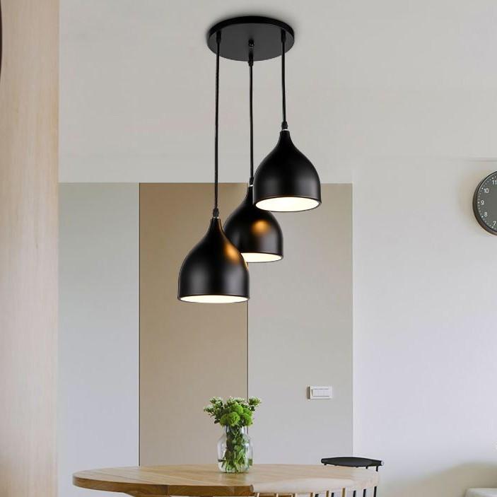 Bộ đèn thả TINGOS trang trí nội thất hiện đại, sang trọng - kèm bóng LED chuyên dụng.