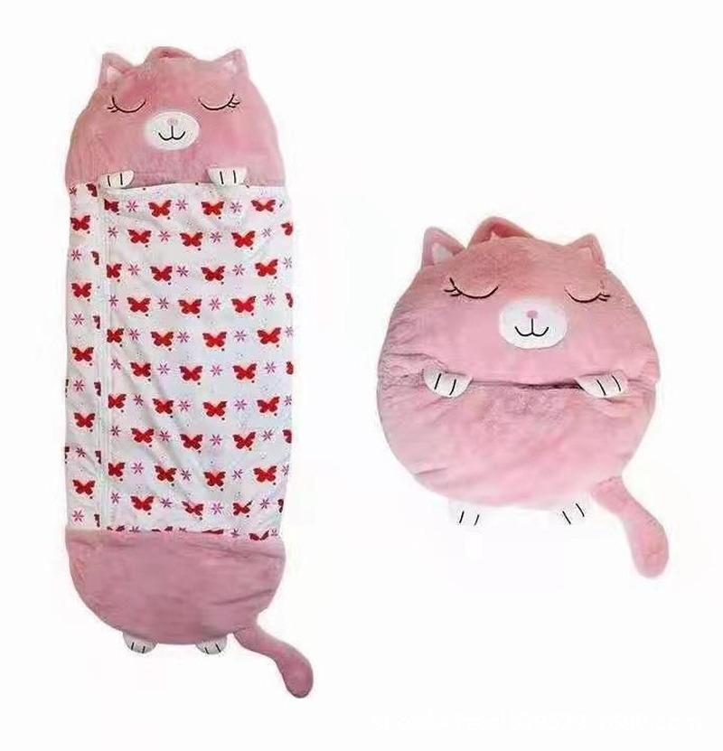 Trẻ Em Đầm Ngủ Hoạt Hình, Phim Hoạt Hình Gối Nhung, Biến Túi Ngủ Trẻ Em Động Vật Onesie Trẻ Em