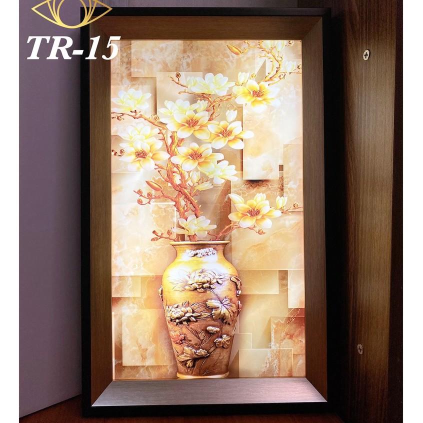 Tranh đèn LED OMISA 3 chế độ màu ánh sáng độc đáo sang trọng hiện đại mới lạ