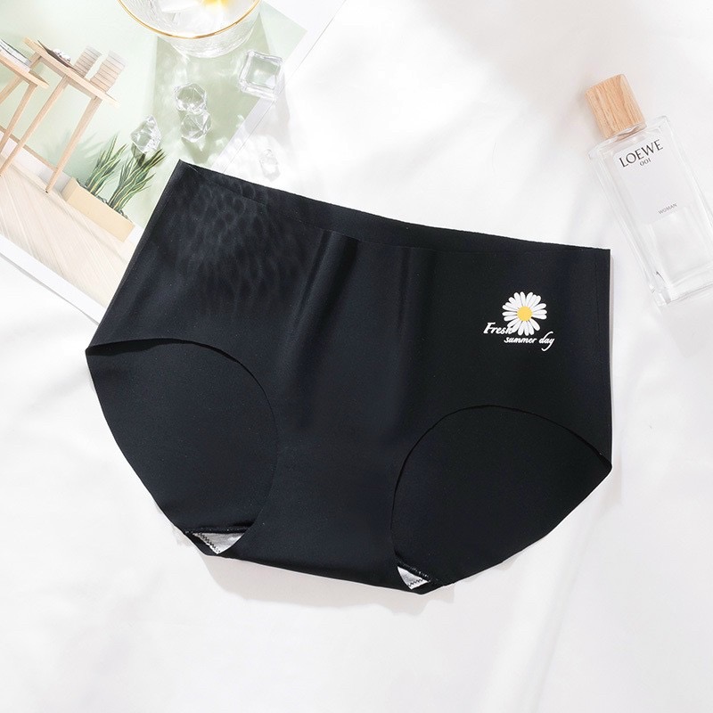 SET 5 Quần Lót Nữ su đúc thun lạnh, không đường may hoa cúc