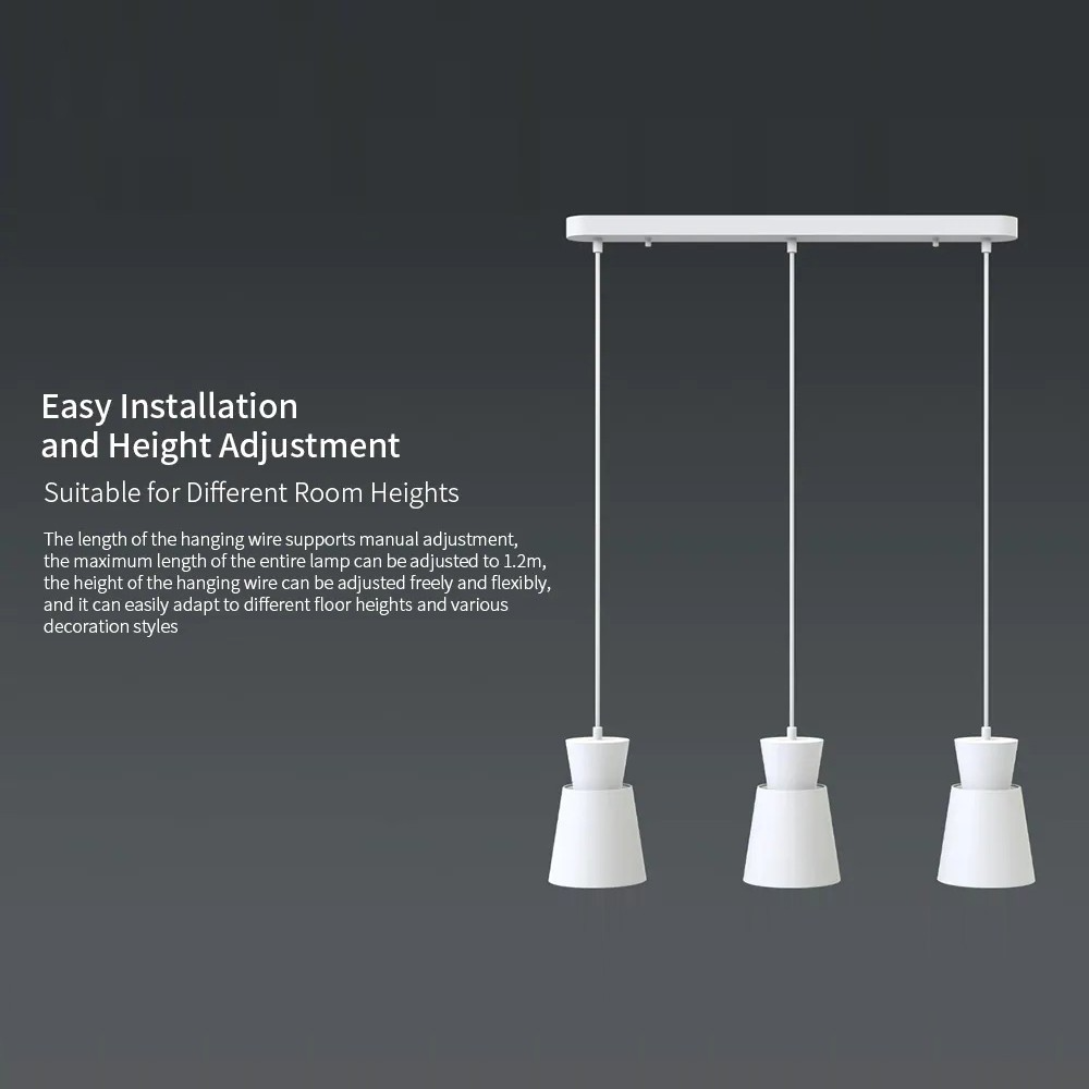 Xiaomi Youpin Đèn Chùm Yeelight E27 Công Suất Cao 220-240V