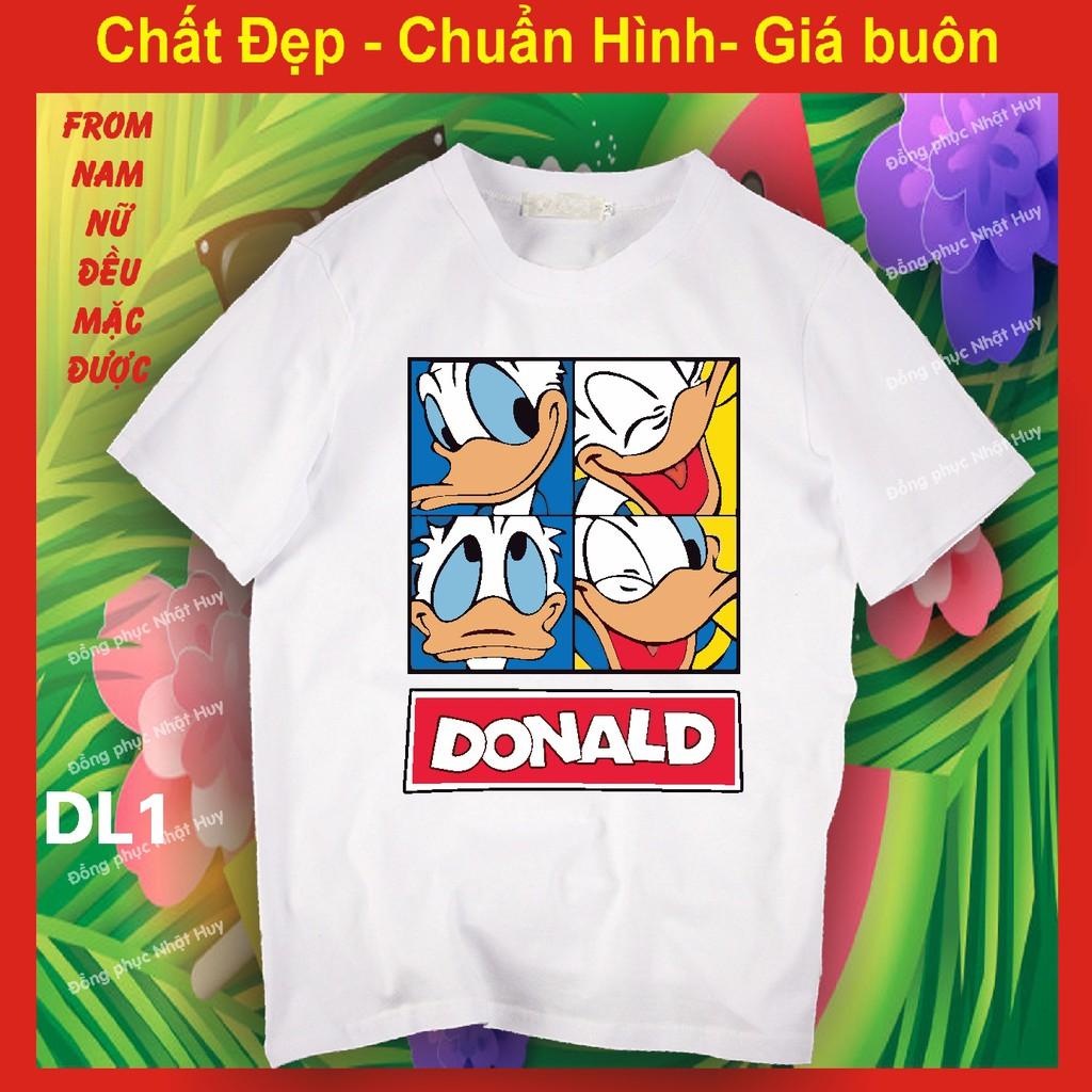 áo thun vịt Donald DL24, phông , chất đẹp,