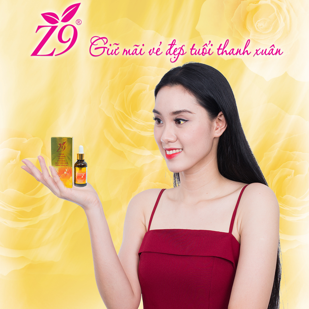 Serum sạch thâm nám trắng sáng da Z9 - Serum collagen beauty (hộp chai 30ml)